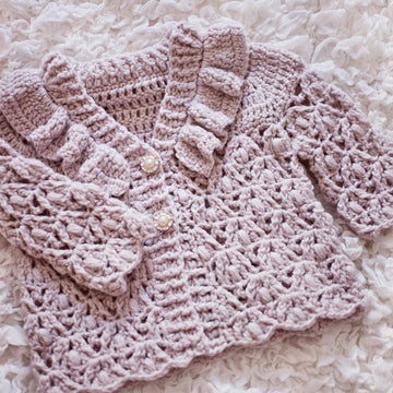 Ruffle Cardigan
