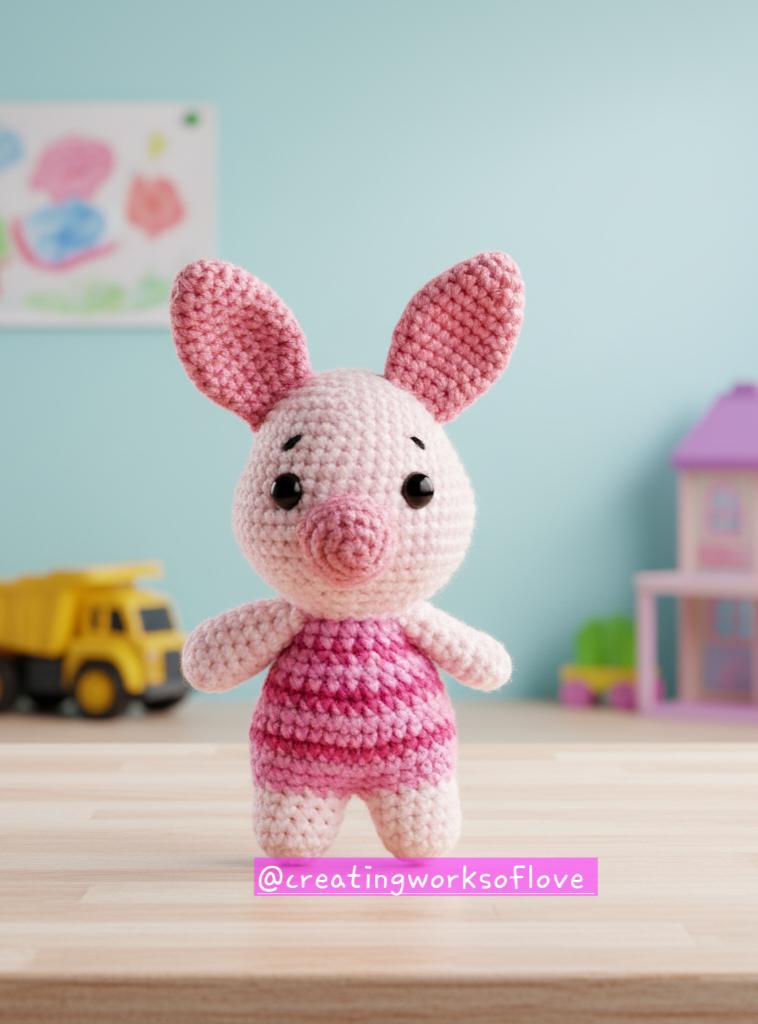 Mini Pig Amigurumi
