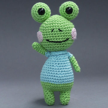 Häkelanleitung Frosch Toni