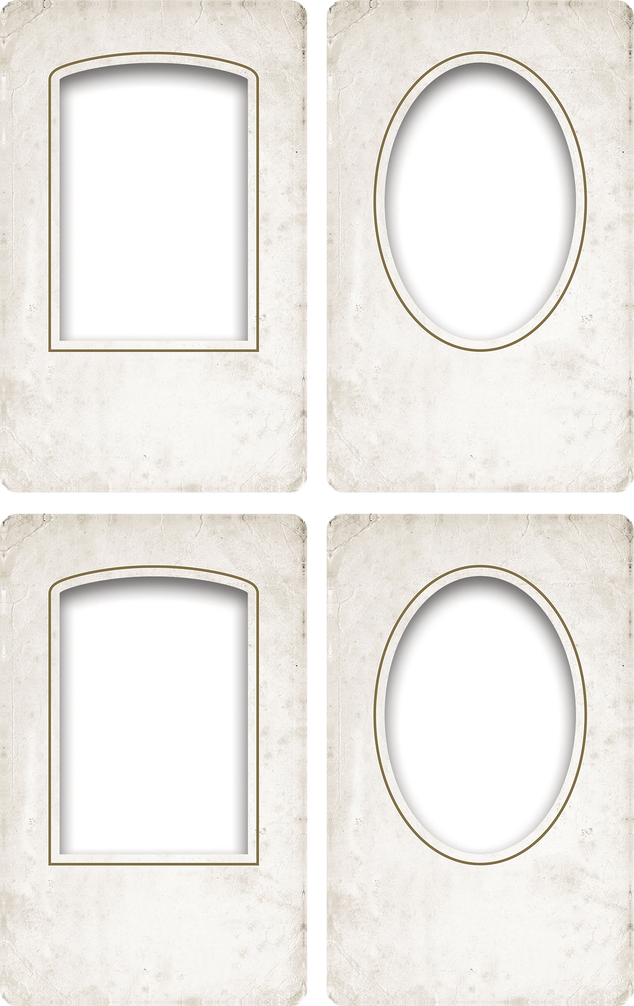 Advantus Idea-Ology Bookboard Collage Frames 4/Pkg - 319867