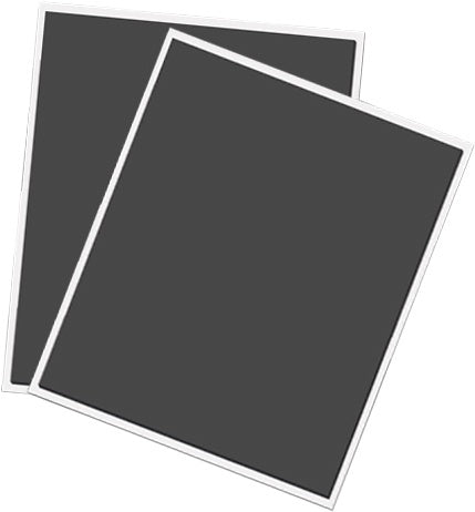 3L Scrapbook Adhesives 3D Foam Creative Sheets 2/Pkg - Thin Black
