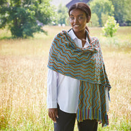 Jellybean Shawl in Valley Yarns Huntington - 1003 - Downloadable PDF