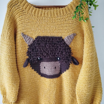 Adult Highland Cow Jumper