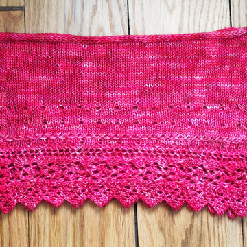 Lace and Crème Cowl