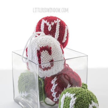 Monogram Ornaments