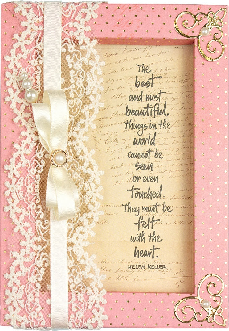 Spellbinders Shapeabilities Dies By Becca Feeken - Shadowbox Frame With .75" Border