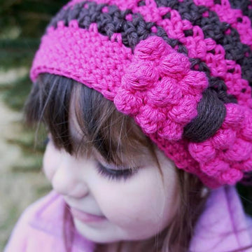 Bella Slouch with Bobble Bow