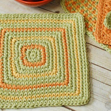 Set of 4 Crochet Dishcloths