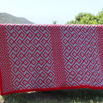 Calliope Mosaic Crochet Blanket