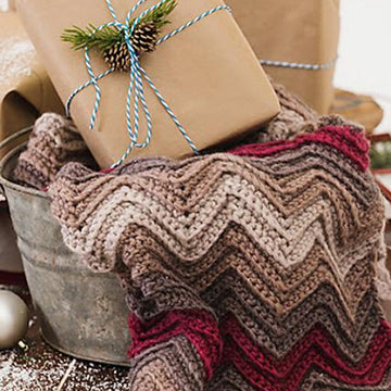 The Barton Chevron Blanket