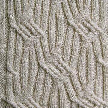 Adare Cabled Poncho