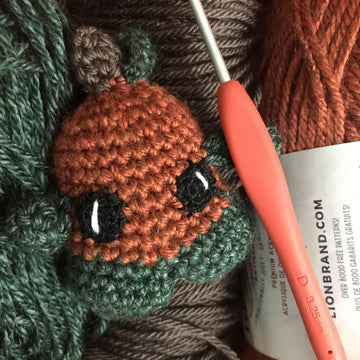Pumpkin monster Crochet Pattern