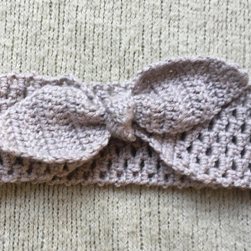Baby Bow Headband Crochet Pattern Newborn - 12 months Infant Head Wrap
