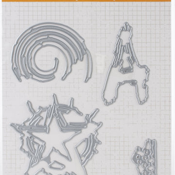 Studio Light Grunge Collection Cutting & Embossing Die - 560027