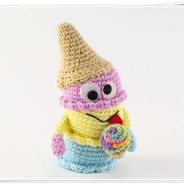 Amigurumi Ice Cream Monster