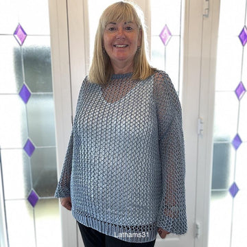 Halcyon Lace Knit Sweater