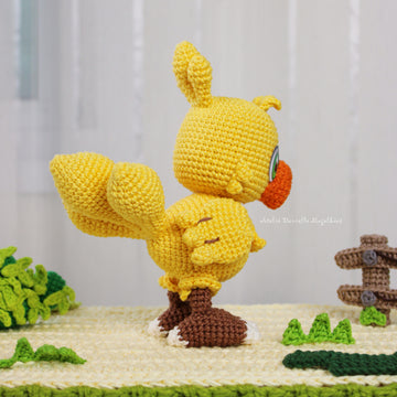 Chocobo & Moogle - Chibi Crochet Pattern Set Bundle