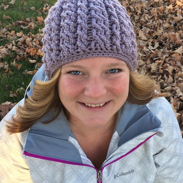 Chunky Double Cable Beanie