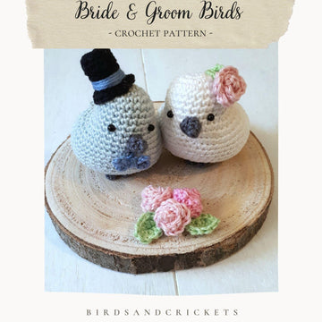 Bride and groom birds