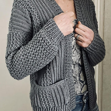 CLOUD 9 CARDIGAN Pattern English USA & DUTCH