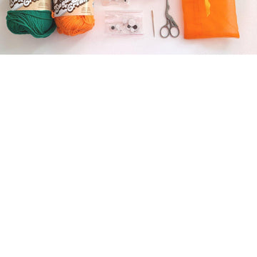 Pumpkin Worry Worm Crochet Pattern