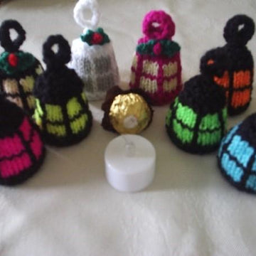 Mini Glow Lanterns Christmas Halloween Ferrero or LED tealight cover