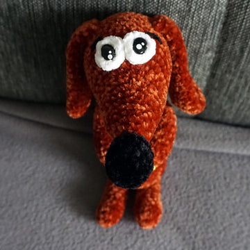 Häkelanleitung Hund Tommy