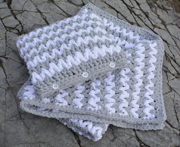 Glitter Path Blanket and Pillow Cover