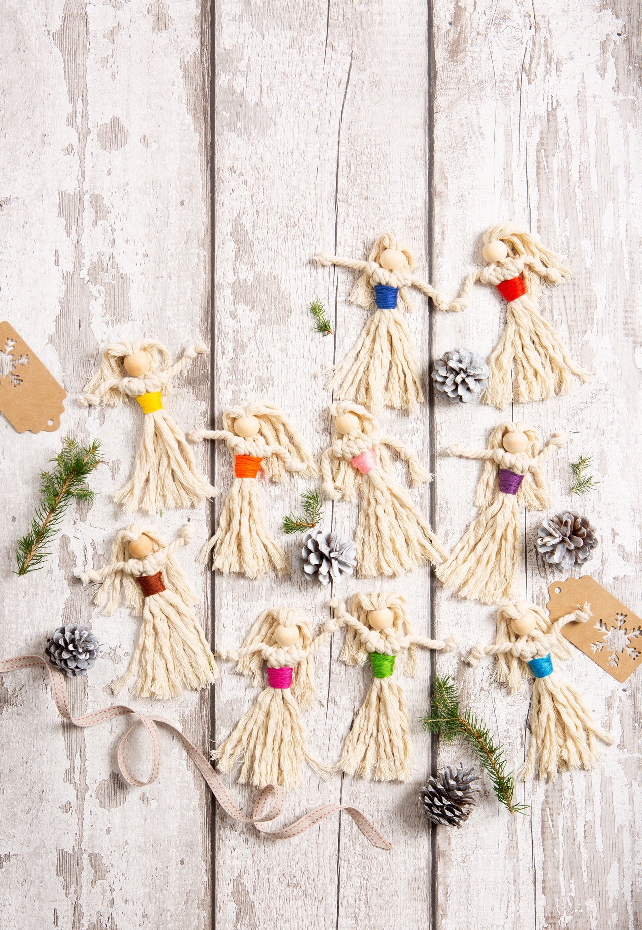 Wool Couture Little Fairies Macrame Kit