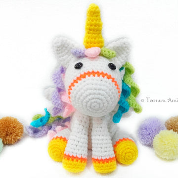 Crochet pattern little unicorn