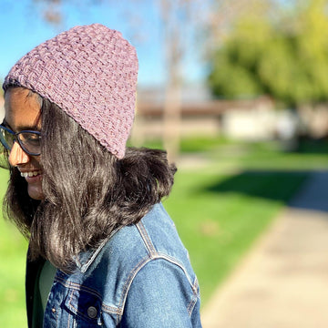 Burlap Weave Hat