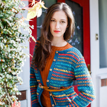 Jessica Vintage Granny Cluster Cardigan