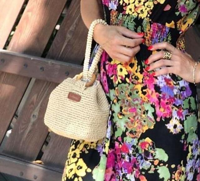 Raffia Hand bag Summer