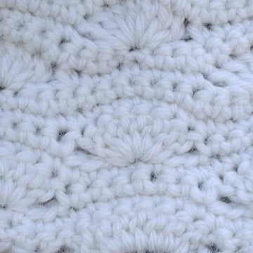 Four crochet lavender bags