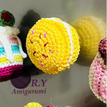 Amigurumi macaron