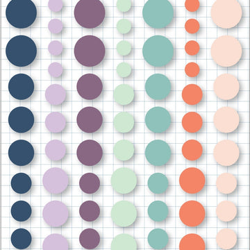 Pinkfresh Studio PinkFresh Enamel Dot Stickers - Just A Little Lovely, 84/Pkg