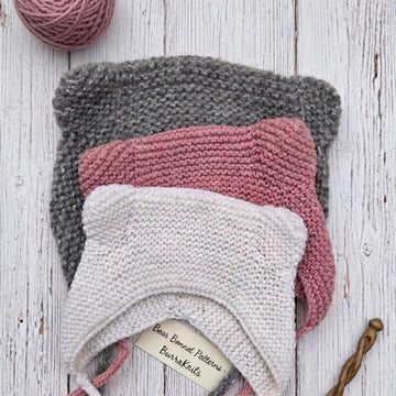 Keely Garter Bear Bonnet
