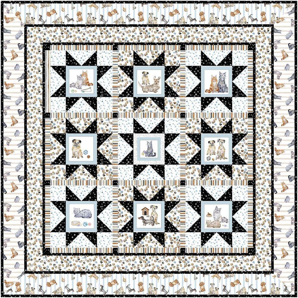 Michael Miller Fabrics All My Friends - Downloadable PDF