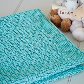 Caela Baby Blanket and Dolly Blanket Knitting Pattern