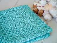 Caela Baby Blanket and Dolly Blanket Knitting Pattern
