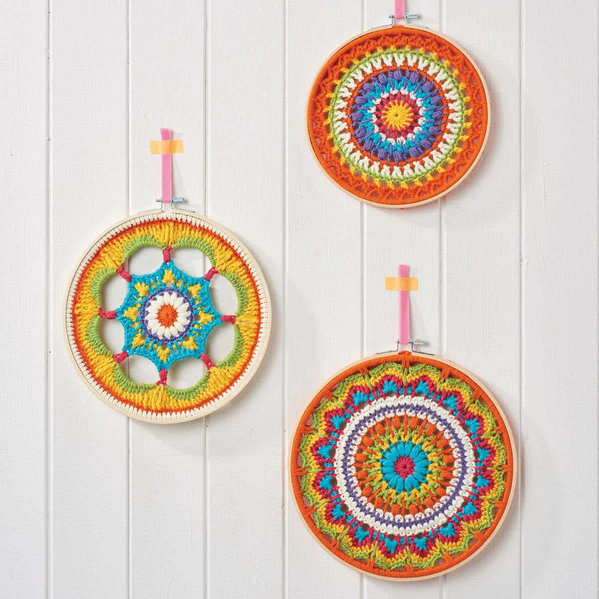 Mandala Hoops Crochet Pattern