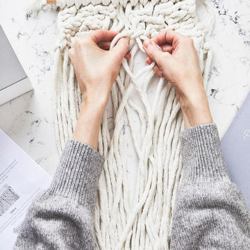 My Life Handmade Macrame - Large Macrame Wall Hanging Craft Kit