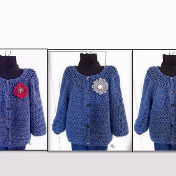 798 BLUE JEANS CARDIGAN
