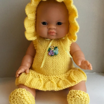 32cm Doll Spring Dress Set