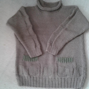 RAVANUSA, chunky woollen sweater