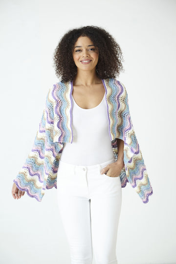 Wrap & Shawl in King Cole Cottonsmooth DK - 5843 - Leaflet
