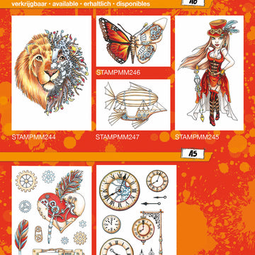 Studio Light Mixed Media A6 Stamps - 420695