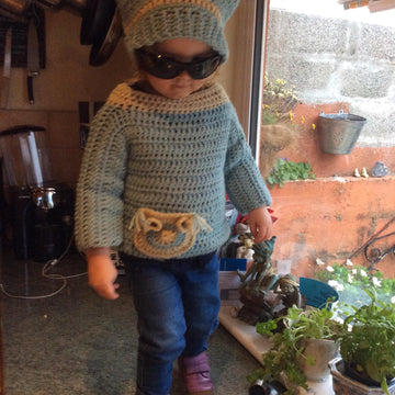Toddler crochet outfit