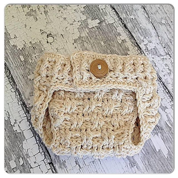 Texture Weave Diaper Cover