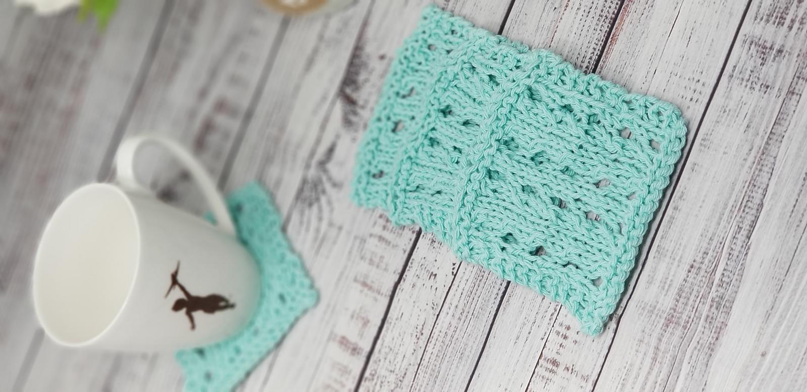 Knitted Coasters